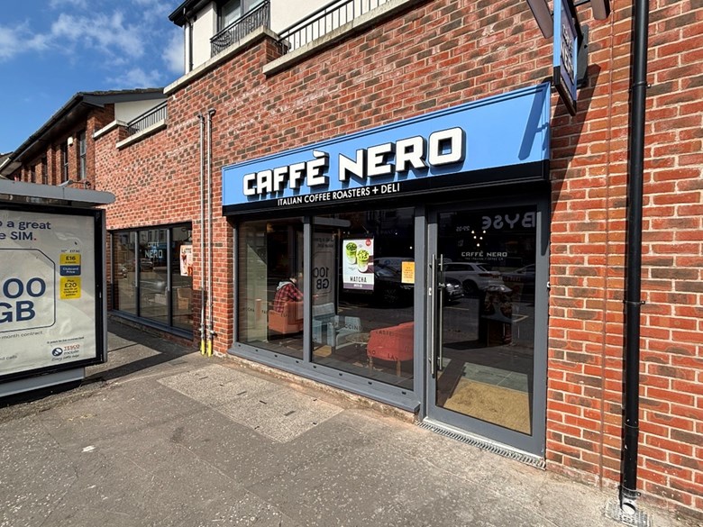 Successful acquisition of East Belfast Café Nero store, 20 Cregagh Road, Belfast