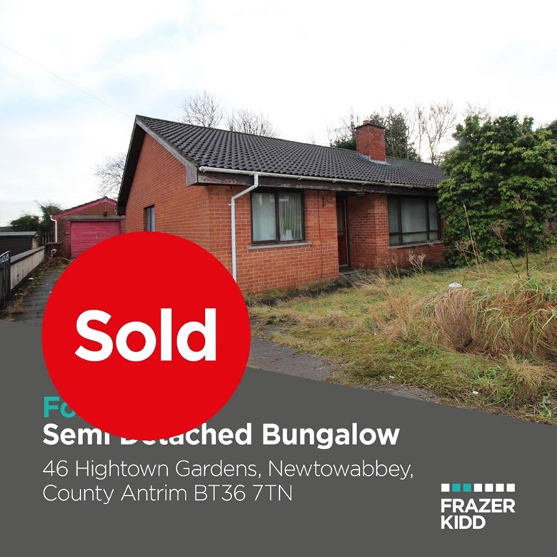 Sale of 46 Hightown Gardens, Newtownabbey
