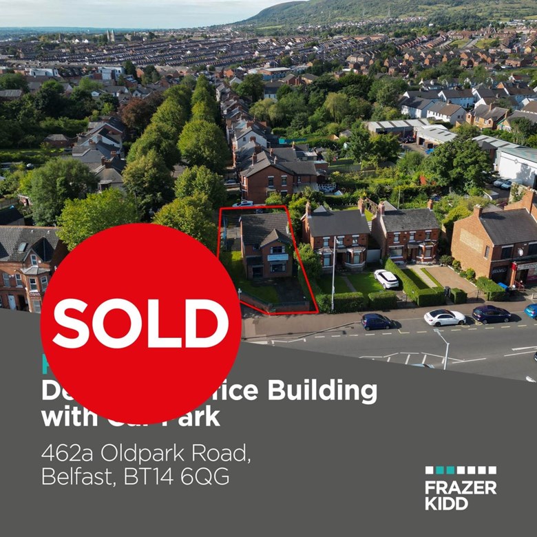 Sale of Prominent Detached Office Building – Oldpark Road, North Belfast